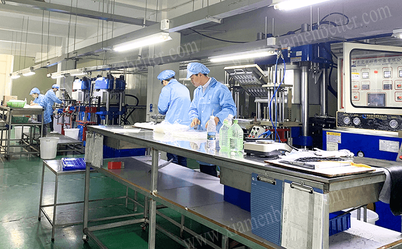 医疗级透明硅胶针管注射器保护套波纹软管防尘重复使用套管转注模定制